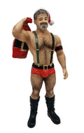 December Diamonds 55-55325 Poke The Bear, Naughty Santa, Resin Ornament