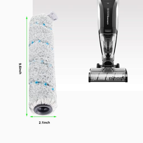 2 Pack Replacement 2787 Multi Surface Brush Roll for Bissell, Brush Replacement Parts For Bissell CrossWave Cordless Max Series 2554 2590 2593 2596 Vacuum, Replace for Bisell Part# 1618368.