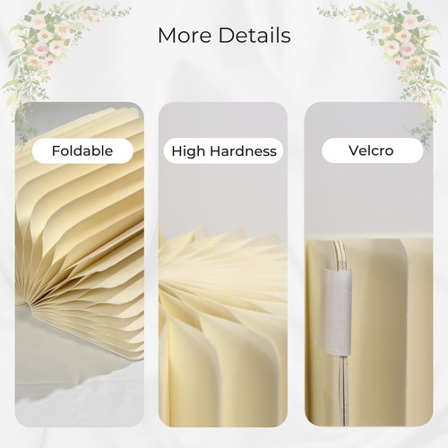 Merrifete Stacking-Block Design Cake Stands for Party, Customizable Height, Sturdy Cardboard Column with Acrylic Plate, Reusable Round Cylinder Stands for Party for Birthday, 9PCS, Milky White