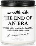 Retirement Gift for Woman – Unique & Heartfelt Retirement Gifts for Men – Lavender Memorable Farewell Gifts for Coworkers, Present for Boss, Friend, Office Goodbye Party by Joyqua, White