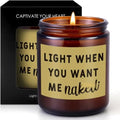 Scented Candle Men Women Newly Wed Engaged Engagement Married Wedding Day Registry Newlyweds Christmas Couple Groom Him Gifts Cute Accessories Funny Items Unique Cool Stuff Who Have Everything