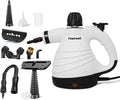Featwell Handheld Steam Cleaner, Pressurized Portable Multi-Surface Steam Cleaner with 12 pcs Accessories, Multi-Purpose Portable Steamer for Cleaning Dirt, Grease, Tile, Floor, Couch, Car