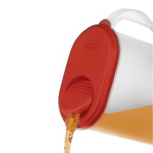 1 Gallon Water Pitcher with Lid & Pivot Top Spout -Slim Design Fits Fridge Door- Tea Pitcher 1 Gallon Plastic Pitcher with Lid 1 Gallon Pitcher with Lid Water Pitchers with Lids Plastic Water Pitcher