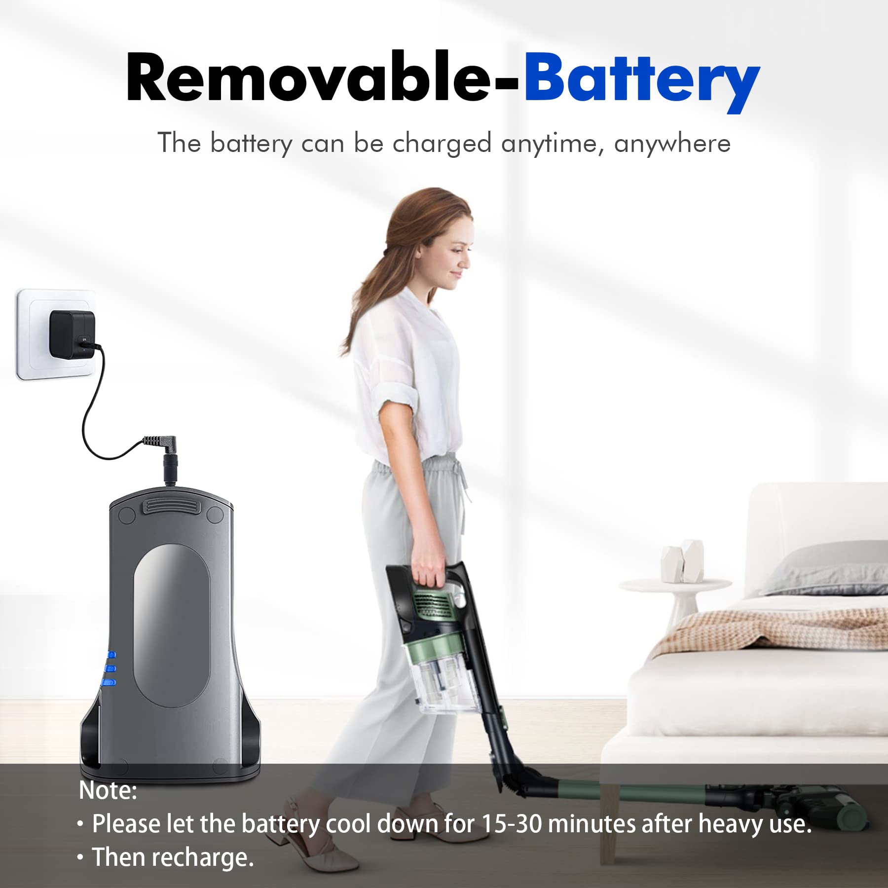 TSKYBEAR 3500mAh XSBT750 XSBT700 Battery Compatible with Shark IZ462H IZ482H IZ483H IZ463H IZ201 IZ251 IZ462HNP Vertex Cordless Stick Vacuum Cleaners Lithium Rechargeable Battery 25.2V 88.2Wh