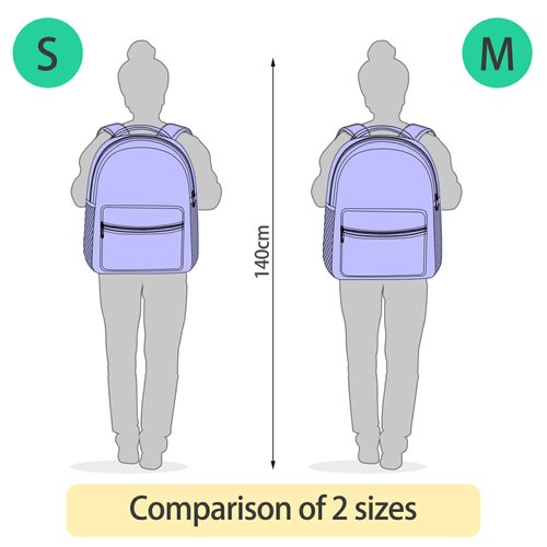 Wamika Black Bowknot Backpack for School White Ribbon Bow Tie Cute Girls Boys Backpack Bookbag Kids Children Teens Backpacks for Age 6-16 M
