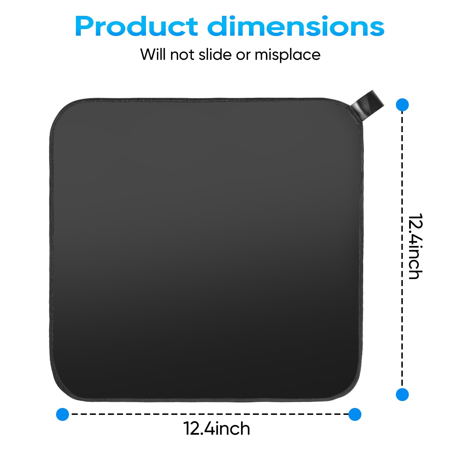 Sliding Mat Compatible with Ninja Espresso CoffeeMachine ES601/ES701 with Hanging Strap - Smooth Glidewith Anti-Slip Base - Easy To Clean for Ninja Cafe LuxeAccessonies