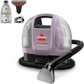 BISSELL Little Green Mini Cordless Carpet Cleaner - Portable Deep Cleaning with HydroRinse Tool | Dusk Pink