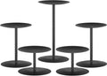 Smtyle Candle Holders - Elegant Matte Black Pillar Candle Holders for Stylish Home Decor | Perfect Christmas Centerpieces