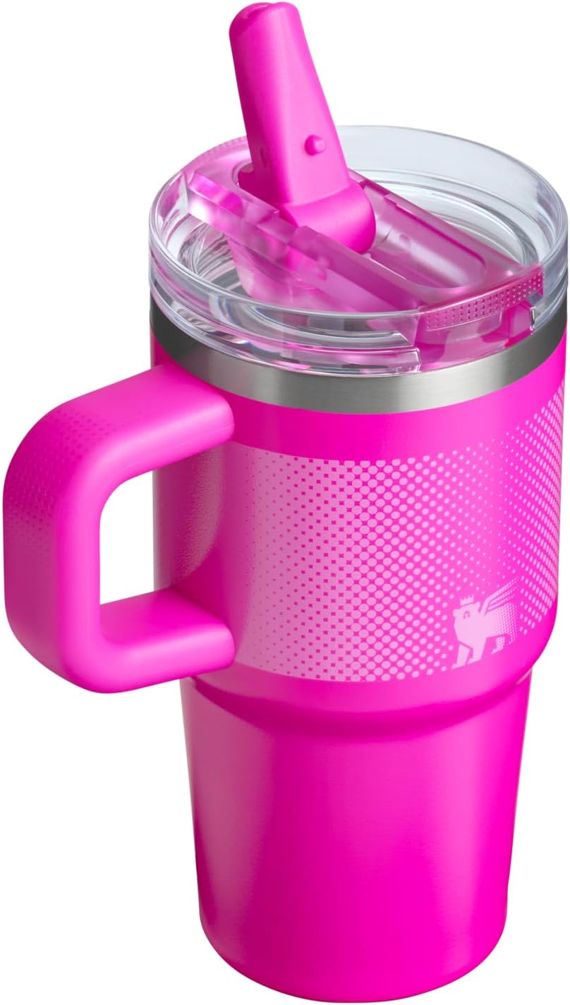 STANLEY Quencher ProTour Tumbler - 20 oz Insulated Stainless Steel with Flip Straw & Leakproof Lid | Vivid Violet Fade