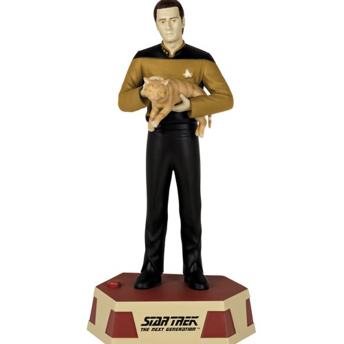 Hallmark Keepsake Christmas Ornament, Star Trek: The Next Generation Data's Ode to Spot with Sound, Gifts for Trekkies