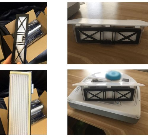 Replacement Neato Botvac D Series Ultra-Performance Filters, 12 Packs Filter Parts Fit Neato D3 D5 70e, 75, 80, D80 85,D70 Vacuum Cleaner