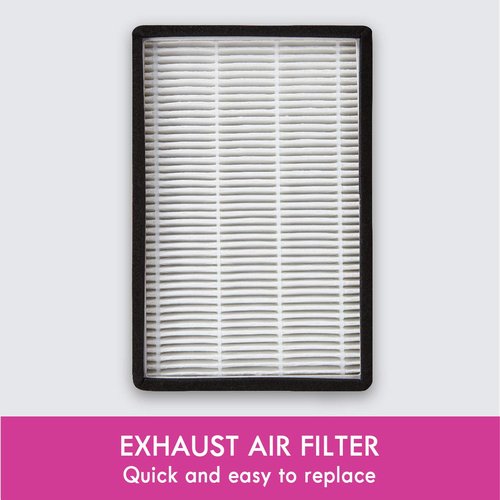 Kenmore 53295 EF-1 HEPA Media Vacuum Cleaner Exhaust Air Filter for Upright and Canister Vacuums,White