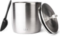 Simple Modern Vacuum Insulated Ice Bucket with Lid and Scoop | For Cocktail, Champagne, Wine, Beer, & Hosting | Stainless Steel 100oz Capacity for Large Parties | Rocks Collection | Simple Stainless