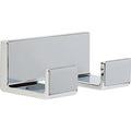 DELTA FAUCET 77736 Vero Wall Mounted Double Towel Hook in Polished Chrome