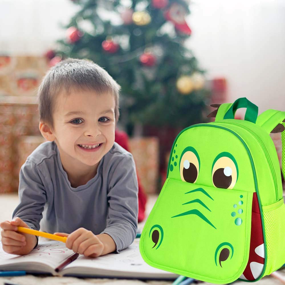 Toddler Unicorn Backpack forr Girls - 13" Water Resistant Kindergarten Bookbag, Cute Preschool Bag for Little Kids