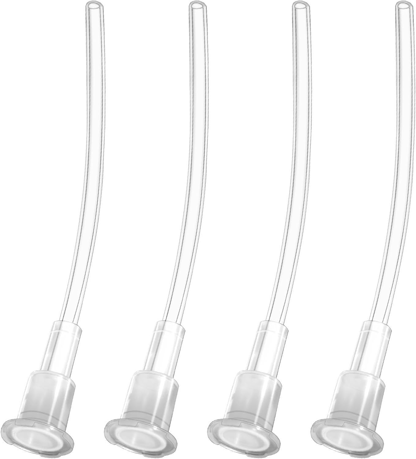 YARRAMATE Glass Oil Sprayer - 16oz/470ml Capacity | Includes 4 Replacement Straws - White