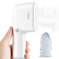olayks. Travel Steamer for Clothes, Fashion Portable Handheld Garment Steamer for Clothes, 15S Heat Up, Min Steamer ＆ Iron 2 In 1, 1.1lbs, Fabric Wrinkle Remover for All Clothes, White,120V