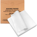 Skiennix Parchment Paper Sheets - 200 Pcs Food Grade Non-Stick Baking Liners | 12x12 Inch White