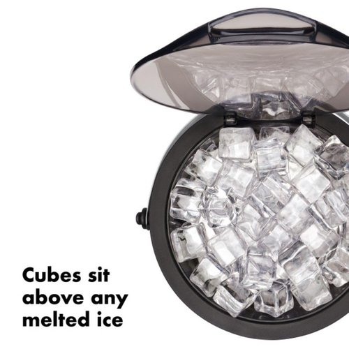 OXO 3107300 Steel Ice Bucket and Tongs Set