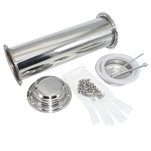 Time Capsule Anti-Corrosion Waterproof Stainless Steel Capsule Container Durable Lock Container for Future Graduation Gift (16.3 Inch)