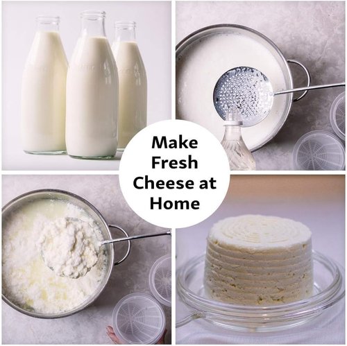 Cheesemaking Molds | Ricotta Cheese Draining Baskets - Authentic Italian Craftsmanship
