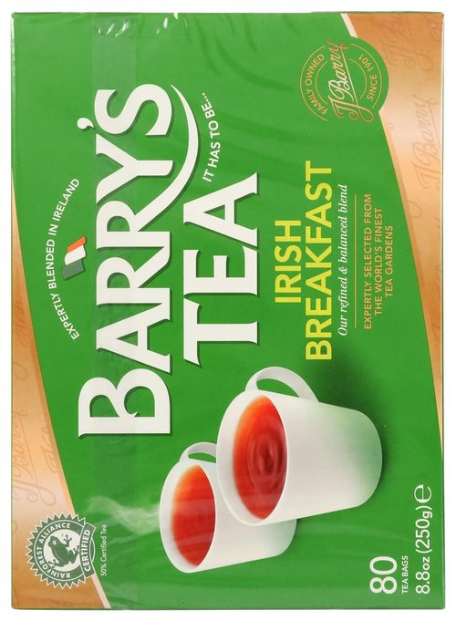 Barrys Irish Breakfast Tea 80 Bags 4-pack