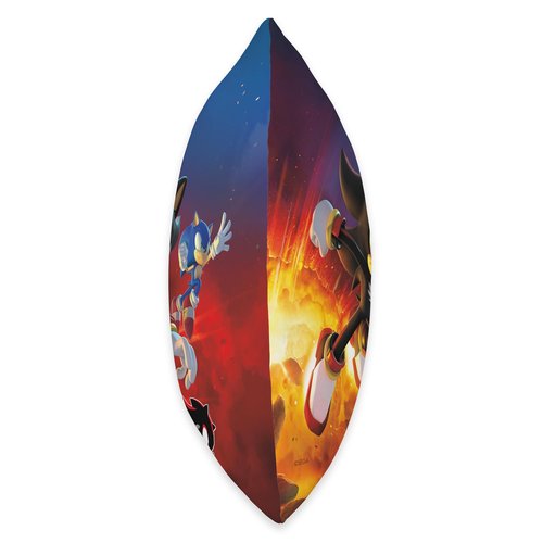 Sonic The Hedgehog, Fearless: Year of Shadow Key Art Throw Pillow