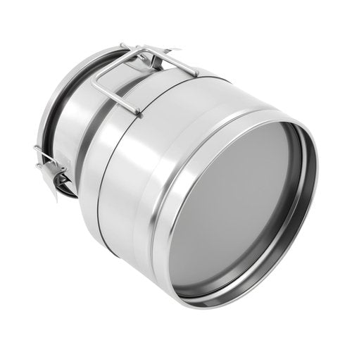 20L/5.25Gallon Stainless Steel Milk Can - Heavy Duty Milk Jug Bucket with Ergonomic Handle and Tight Lid, SS Liquid Solid Container, Non-Slip Base, Seamless Design, Simply Rinse for Clean