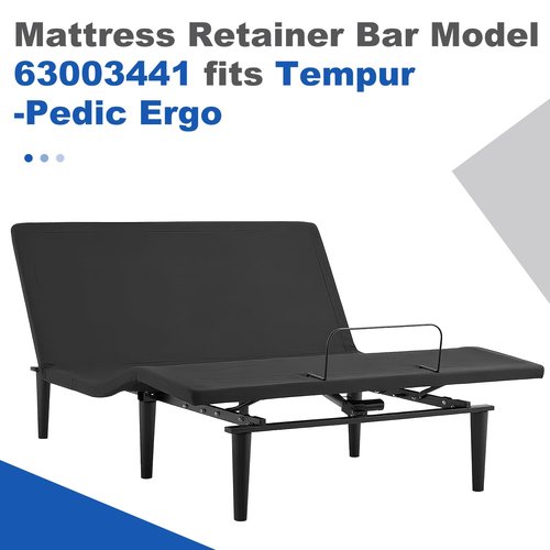 BROQIXIN 19 inches Across Mattress Retainer Bar Model 63003441 fits Tempur-Pedic Ergo，can not be Used for Lifting The Adjustable Bed!