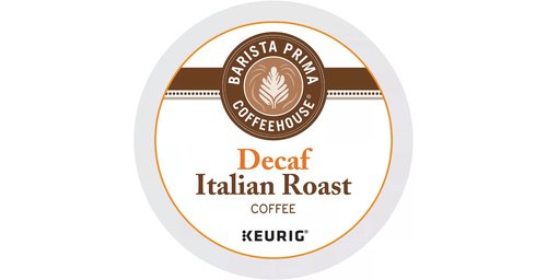 Barista Prima Coffeehouse Decaf Italian Roast KCups 96ct