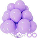 Pastel Purple Balloons by 110pcs - 12 Inch Latex Balloons for Birthday Parties & Baby Showers
