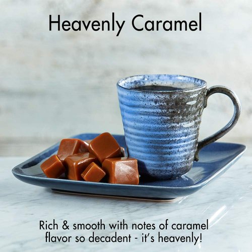 Door County Coffee - Heavenly Caramel Flavored Coffee - Sweet & Buttery Medium Roast - 20 oz Bag