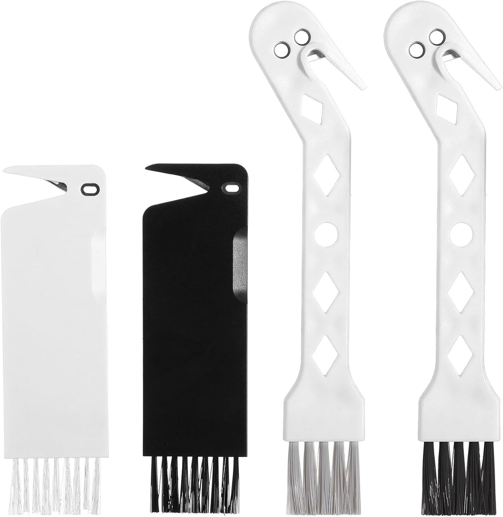 Skiennix Handheld Vacuum Cleaner Brush - 2-in-1 Universal Dust & Roller Tool for Robot Cleaning | 4 PCS Set