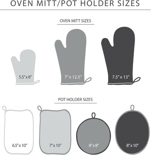 KitchenAid Ribbed Soft Silicone Oven Mitts - 2-Pack Set, 7.5"x13", Vibrant Orange Sorbet