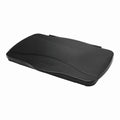 Rubbermaid Commercial Products SLIM JIM Hinged Lid for Use with 16/23 GAL Vented Slim Jim Containers, for Kitchens/Classrooms/Offices/Back of House, Black