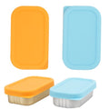 2PCs Silicone Can Lids for Season 4.37 oz Sardines Can | Wild Planet 4.37 oz Sardines Can, Rectangle Sealing Lid, Can Covers for Canned Sardines, Food Cover, Freezer Dishwasher Safe (Can NOT Included)