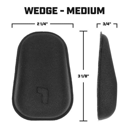 Tulster Concealment Wedge Bundle – Holster Comfort and Concealment Kit for IWB Carry – Reduces Printing – Adjustable Foam Pads – Fits Most Kydex Holsters