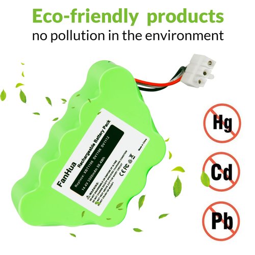 Fanhua XBT1106 Battery Replacement for Shark SV1106 SV1107 SV1100 SV1112 Freestyle Rotator Cordless Stick Vacuum Cleaner, 14.4V 3.5Ah Ni-Mh Shark Batteries