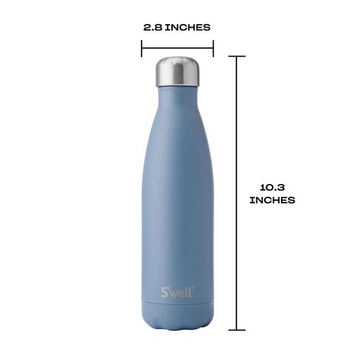 S'well Stainless Steel Water Bottle, 17oz, Desert Sky, Triple Layered Vacuum Insulated Containers Keeps Drinks Cold for 36 Hours and Hot for 18, BPA Free, Perfect for On the Go