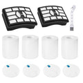 2+4 Vacuum Filter Replacement for Shark Rotator Pro Lift-Away NV500 Series – NV500, NV501, NV502, NV503, NV505, NV510, NV520, NV552, UV560, NV642, ZU780, ZU782, ZU785, Part # XFF500 XHF500