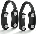 2 Pack Design Wine Foil Cutter, Wine Bottle Opener Accessory, Gift for Wine Lovers by YWQ, Black