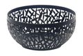 Alessi MSA04/21 B "CACTUS!" Fruit Holder in Steel Coloured With Epoxy Resin, Black
