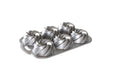 Nordic Ware Heritage Bundtlette Cake Pan, Metallic, Silver