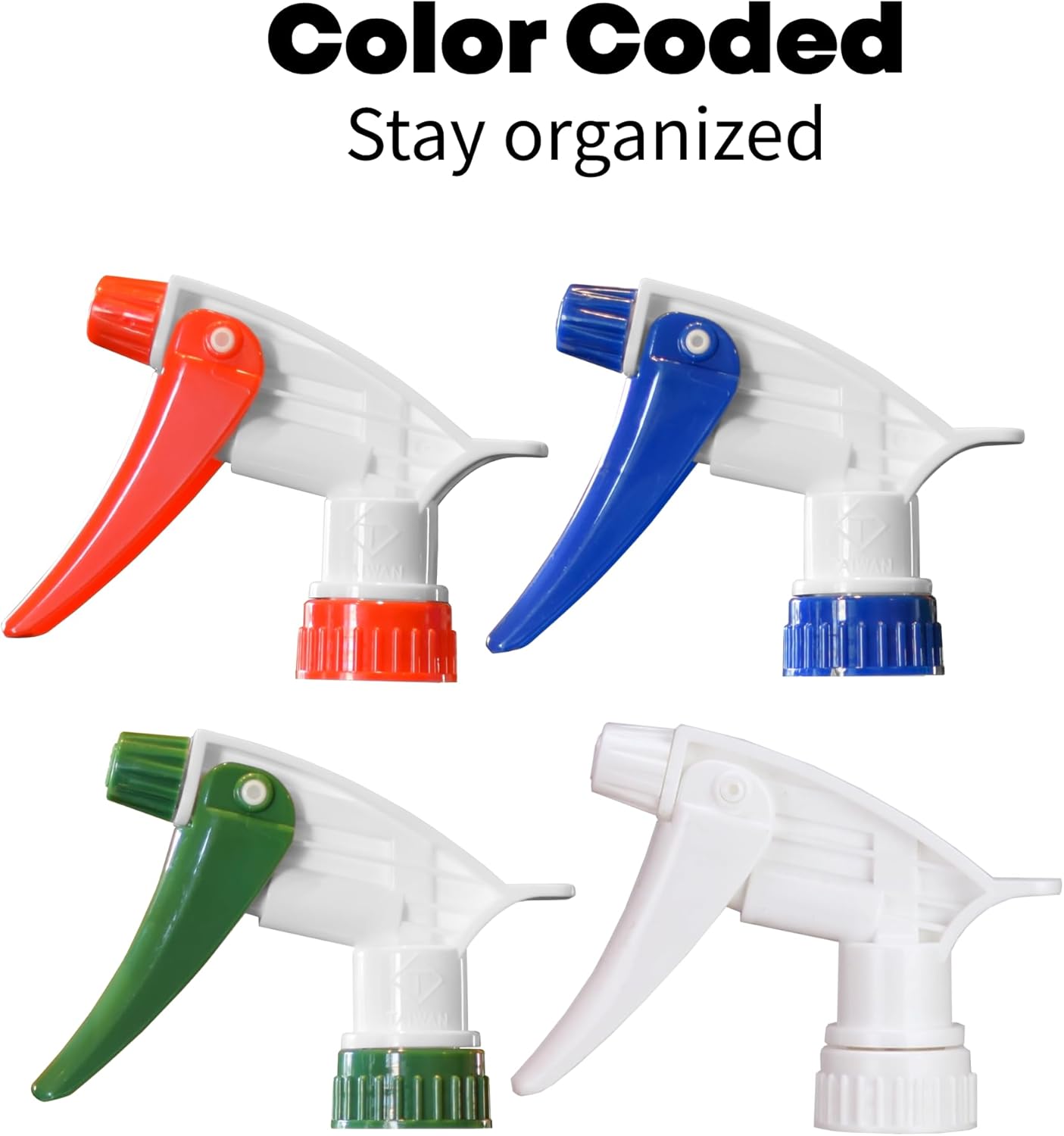 Skiennix 16 oz Spray Bottles - Commercial-Grade with Dilution Ratios | Ideal for Cleaning & Essential Oils (4-Pack)