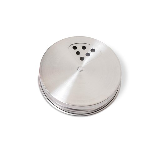 Stainless Steel Adjustable Spice Lid for Mason Jar (Regular Mouth, 4 Pack)