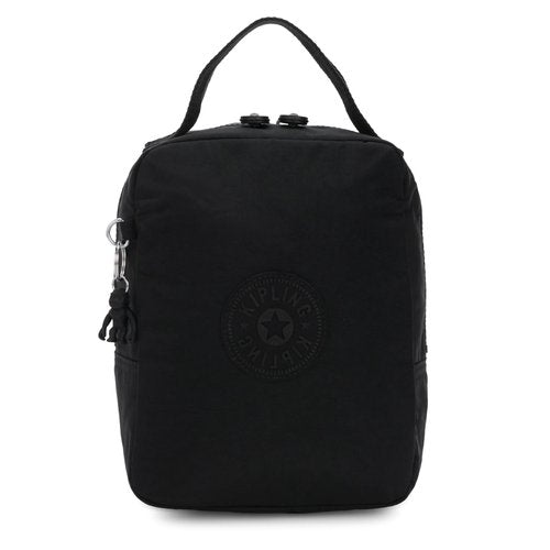 Kipling Womens Women's Lyla Bag, Insulated Reusable Tote, Tote Lunch Bag, True Black, Lunch Tote US