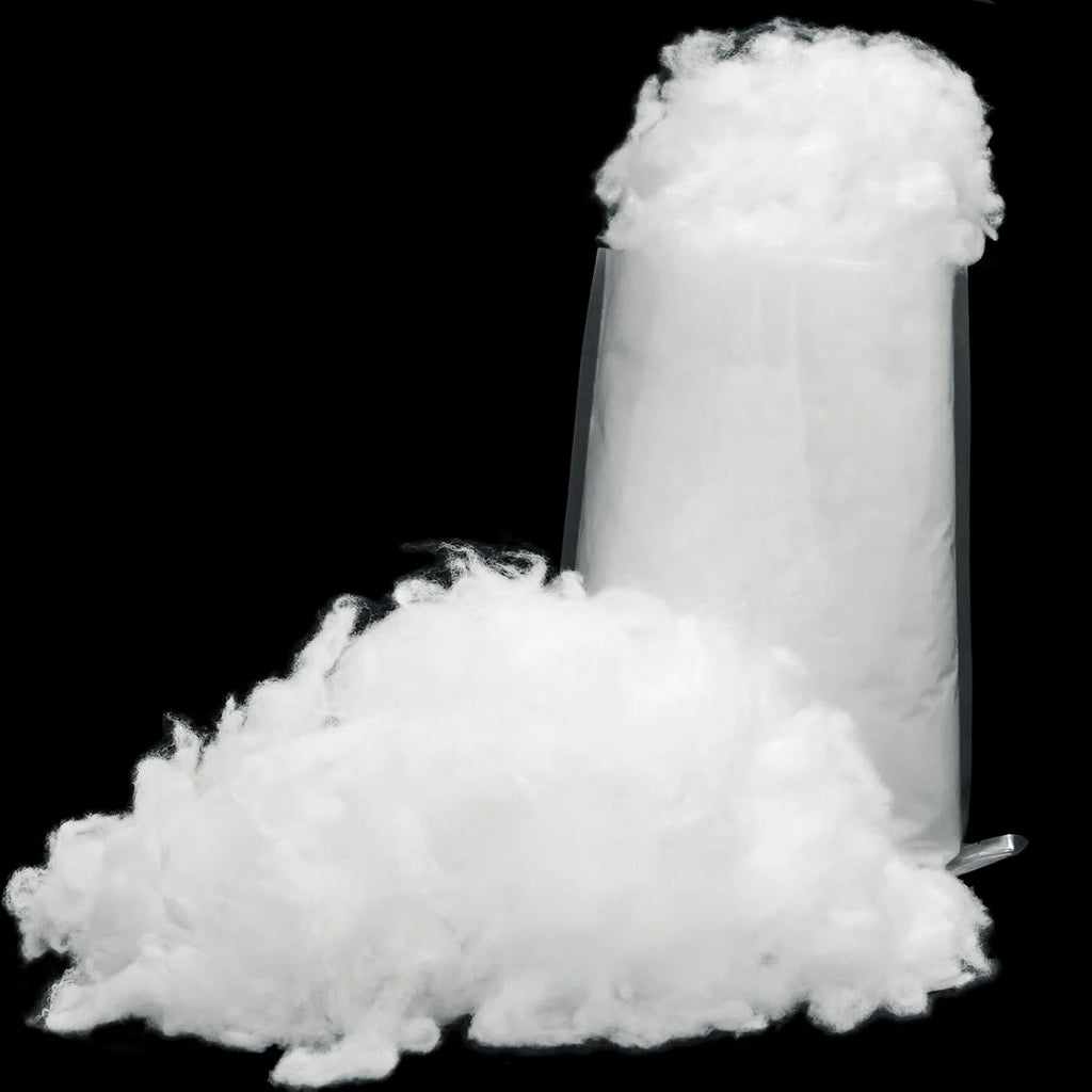 Skiennix Christmas Fake Snow Decor - Fluffy Flame Resistant Cotton Snow Blanket for Holiday Crafts | 5.6oz