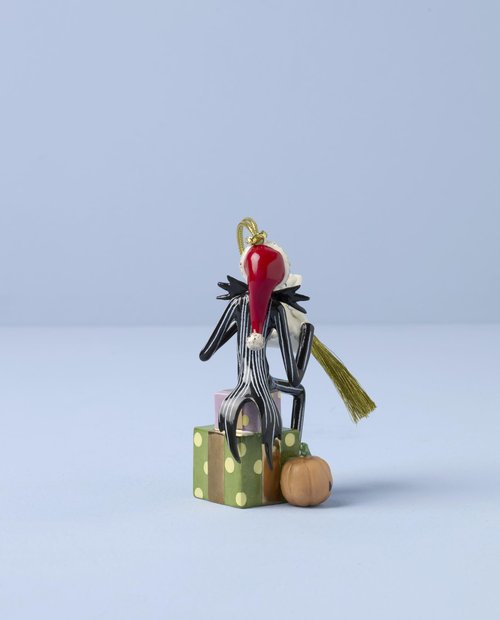 Lenox 897598 Nightmare Before Christmas Santa Jack Skellington Ornament, Christmas, Holiday Decorations