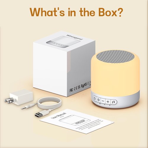 Easysleep Sound Machine Baby White Noise Machine for Sleeping,Toddler Sleep Trainer with 30 Soothing Sounds 12 Night Light,Timers, App Remote Control,Night Light Sleep Machine for Nursery Kid
