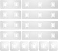 Skiennix Shower Caddy Hooks - 14 Pack Transparent Waterproof Adhesive Wall Hooks | No Drilling Required